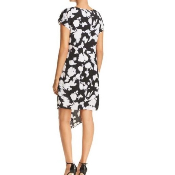 Kenneth Cole Soft Focus Asymmetrical Hem Dress - Picture 7 of 11